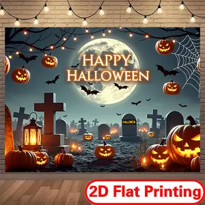 2D Flat Printed Backdrop Banner Polyester Fabric for Selfies & Photo Booths