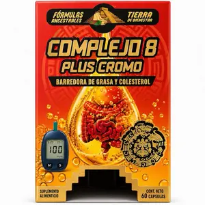 Vitamin B Complex + Chromium Capsules – Metabolism & Cholesterol Support Supplement – Energy, Glucose Balance & Wellness – 60 Capsules