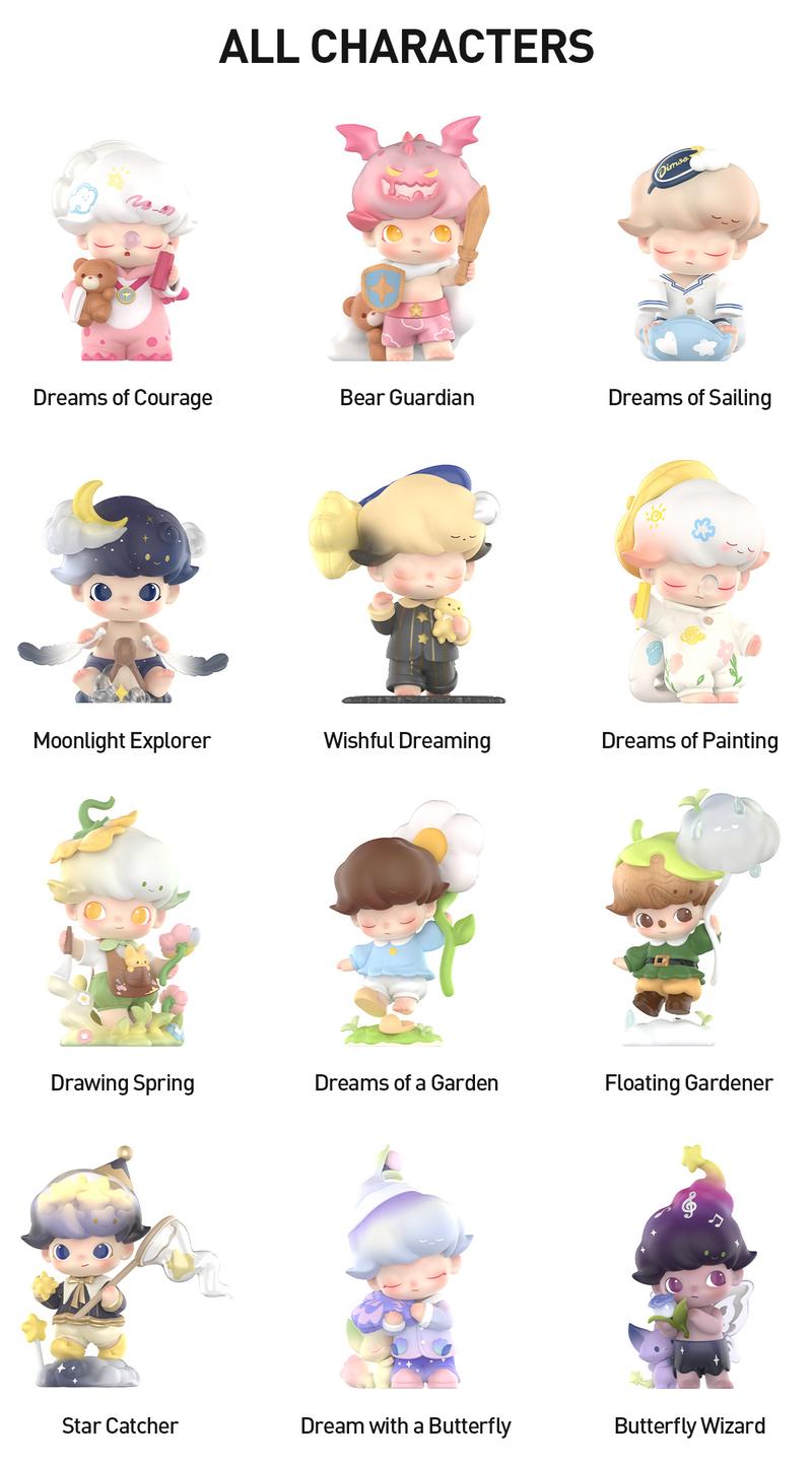 POP MART DIMOO Weaving Wonders Series Figures, Blind Box