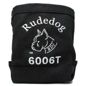 B-6006T-Black Canvas Bolt Bag-Rudedog