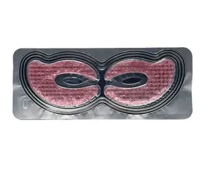 Eyetitude Protect My Peepers Red Wine & Roses Collagen Eye Mask - Single Item, Infused with Glycerin, Hyaluronic Acid, Rose Extract