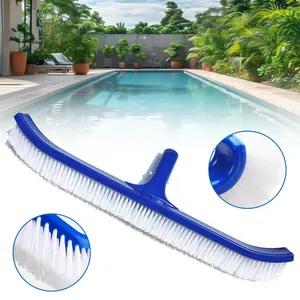 18-inch Pool Brush Head - Multi-functional Cleaner for All Pool Types | Portable Design