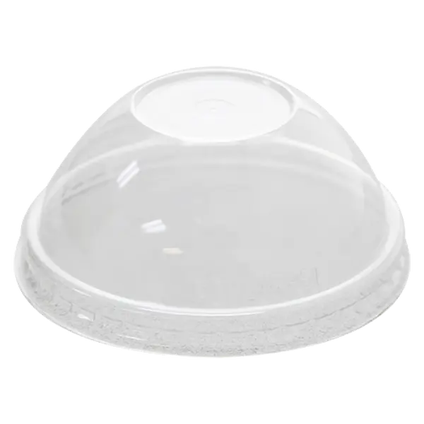 [1,000 ct] 4 oz Food Container Dome Lids | PET | 76 mm