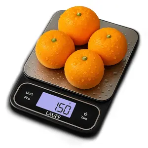 Food, Weighs, Scales, Food Scales messaures in Grams and Ounces with 0.01oz/1g Precise, Waterproof for Baking & Meal Prep with LCD Display (1g/10kg)
