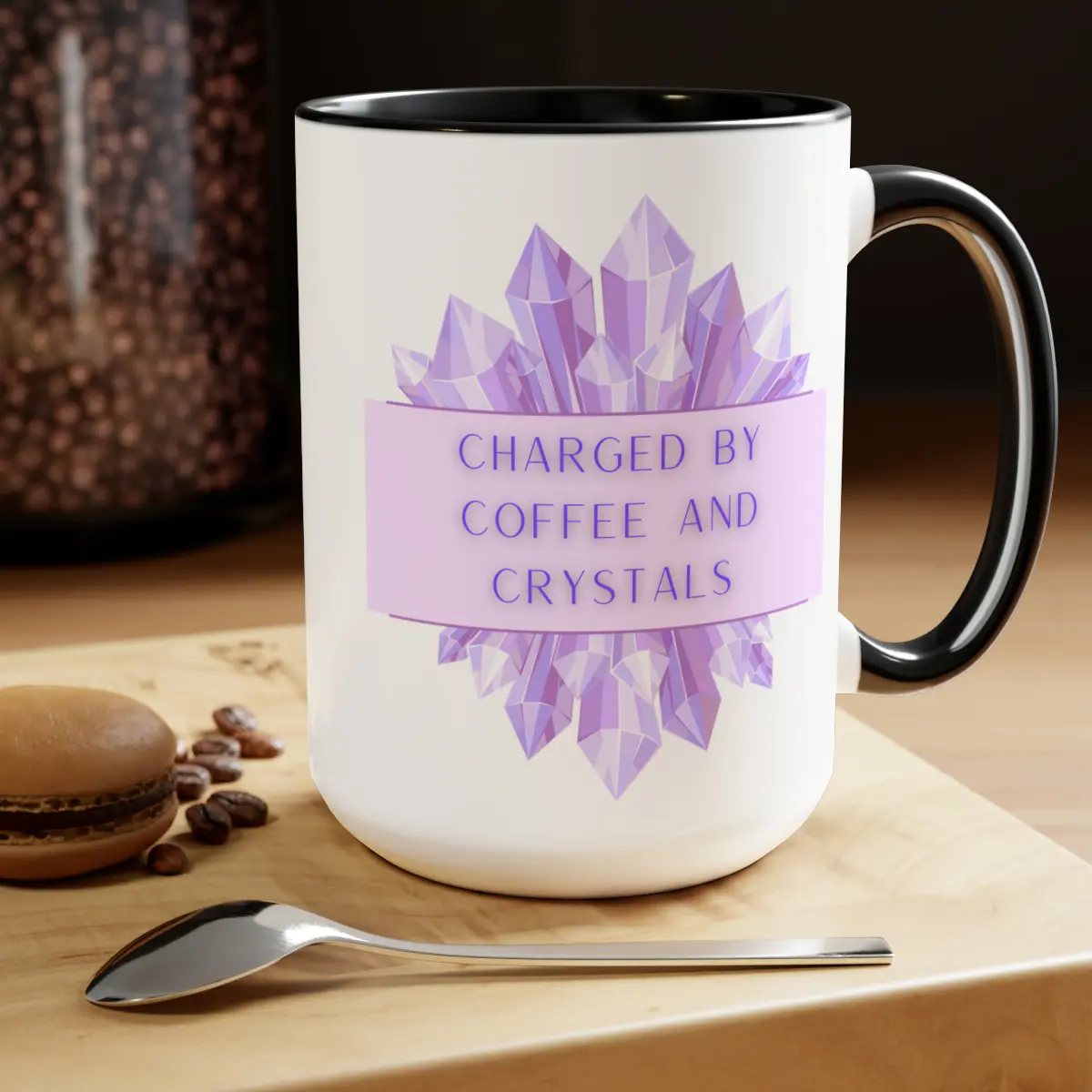 Coffee and Crystals 15oz Mug