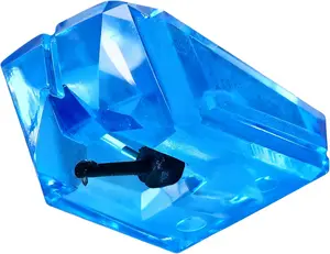 AT-VMN95E Replacement Stylus Needle, Compatible with VM95E and AT-LP120X-USB Turntables(Clear Blue)