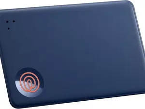 Life360 Tile Slim - Wallet Finder, Bluetooth Tracker and Item Locator for Luggage Tags, Passports and More. Both iOS and Android Compatible. Phone Finder. 1-Pack (Navy Blaze)