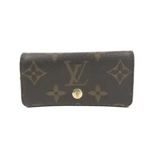 Pre-owned Louis Vuitton Canvas Small Leather Goods Monogram Key Multicles Holder JV00160 NO1