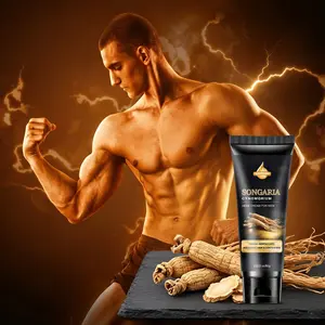 SUMIFANG Men's Herbal Firming Cream 80g, Lightweight, Skin Firming, Ginseng + Collagen Peptides + Vitamin C – Gentle Soothing Herbal Care for Boosting Vitality and Confidence | Gentle Massage, Minimalist Sensory Experience, Suitable for Intimate Massage