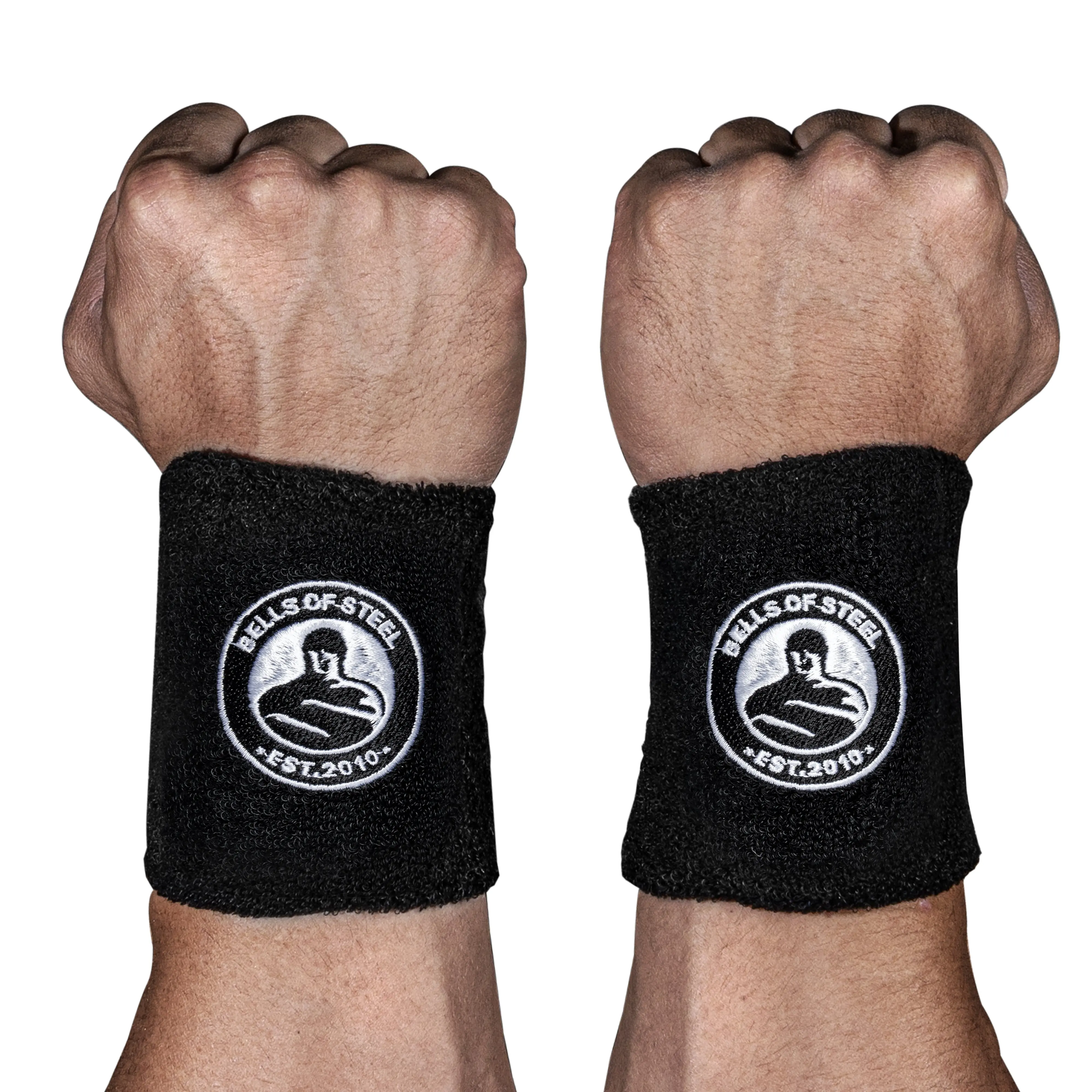 BellGuard Plastic Kettlebell Wrist Guards - Elastic Anti-Sweat Band Sports Wristbands, Sweat-Absorbing Sports & Outdoor Accessory (Pair), Anti-Sweat Sports Wristbands