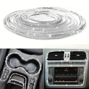 Car interior stickers, self-adhesive dashboard decorations, universally applicable interior and exterior accessories