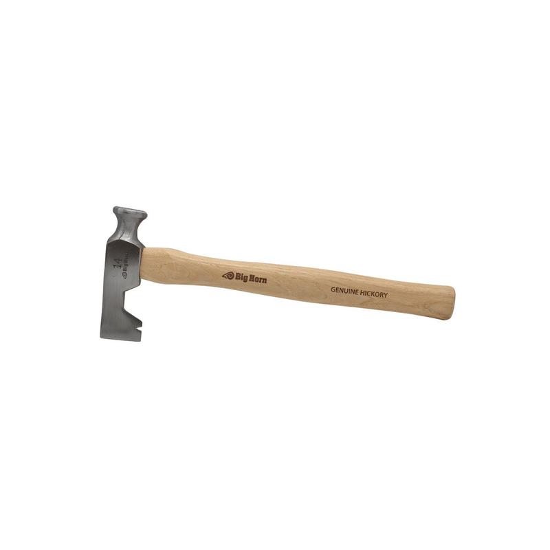 Big Horn 14Oz Drywall Hammer/Hatchet With Milled Face & Hickory Handle 15140