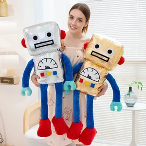 Creative Funny Outer Space Robot Plush Toy Doll, Soft Stuffed Doll, Alien Robot Stuffed Animal, Cuddly Stuffed Animal, Birthday Gift, Home Decoration, Cute and Fun Toy