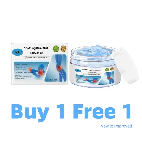 【Buy 1 Get 1 Free】Rvdu Joint Relief Gel – Relief for Knee, Back, Shoulder, Neck & Muscle Pain | Body Care   Massage Cream 【New & Improved】 Natural Herbal Ointment Wellness