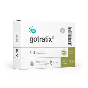 Gotratix A18 Muscle Peptide Bioregulator Support (20/60 Capsules)