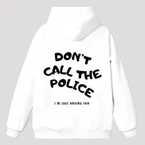 Don't Call The Police Biker Hoodie, Racing Motorcycle Sweatshirt, Men's Motorcycle Accessories, Stylish Hoodie for Riders, Casual Biker Wear