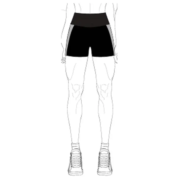 Women's High Waist Scrunch Biker Shorts - 5" Inseam Compressive Polyester-Elastane, Sporty Chic Multi-Size Fitted Performance Bottoms for Leg Day, Gym, Cold Wash
