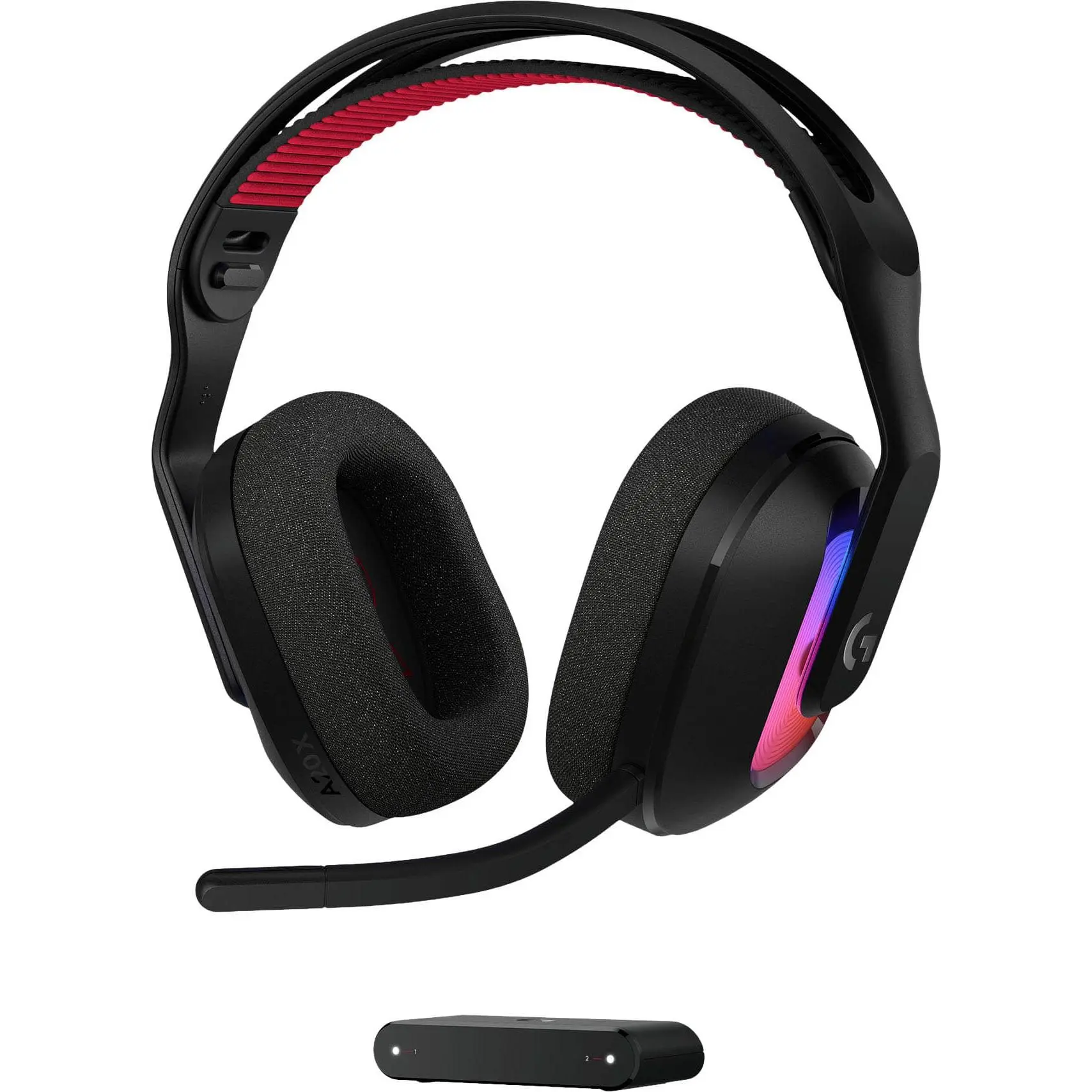 Logitech - Astro A20 X LIGHTSPEED Wireless Gaming Headset with 2-system PLAYSYNC for PS5, Xbox Series XS, Nintendo Switch, PC - Black