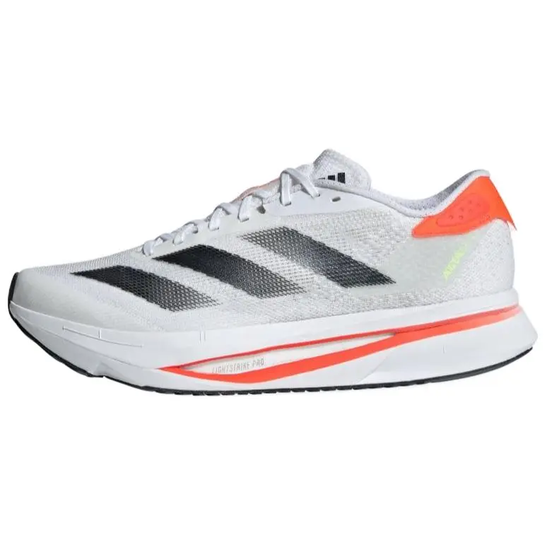 Adidas Adizero SL2 White Black Orange' Versatile Comfort Low Top Running Shoes Unisex IF6745