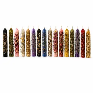 Quadoria Sanctum Dressed Ritual Chime Candle
