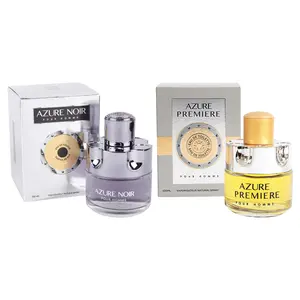 Men's Fragrance Bundle - Noir and Premiere - Spray Cologne Eau de Toilette for Men - 100ml/3.4fl.oz. each