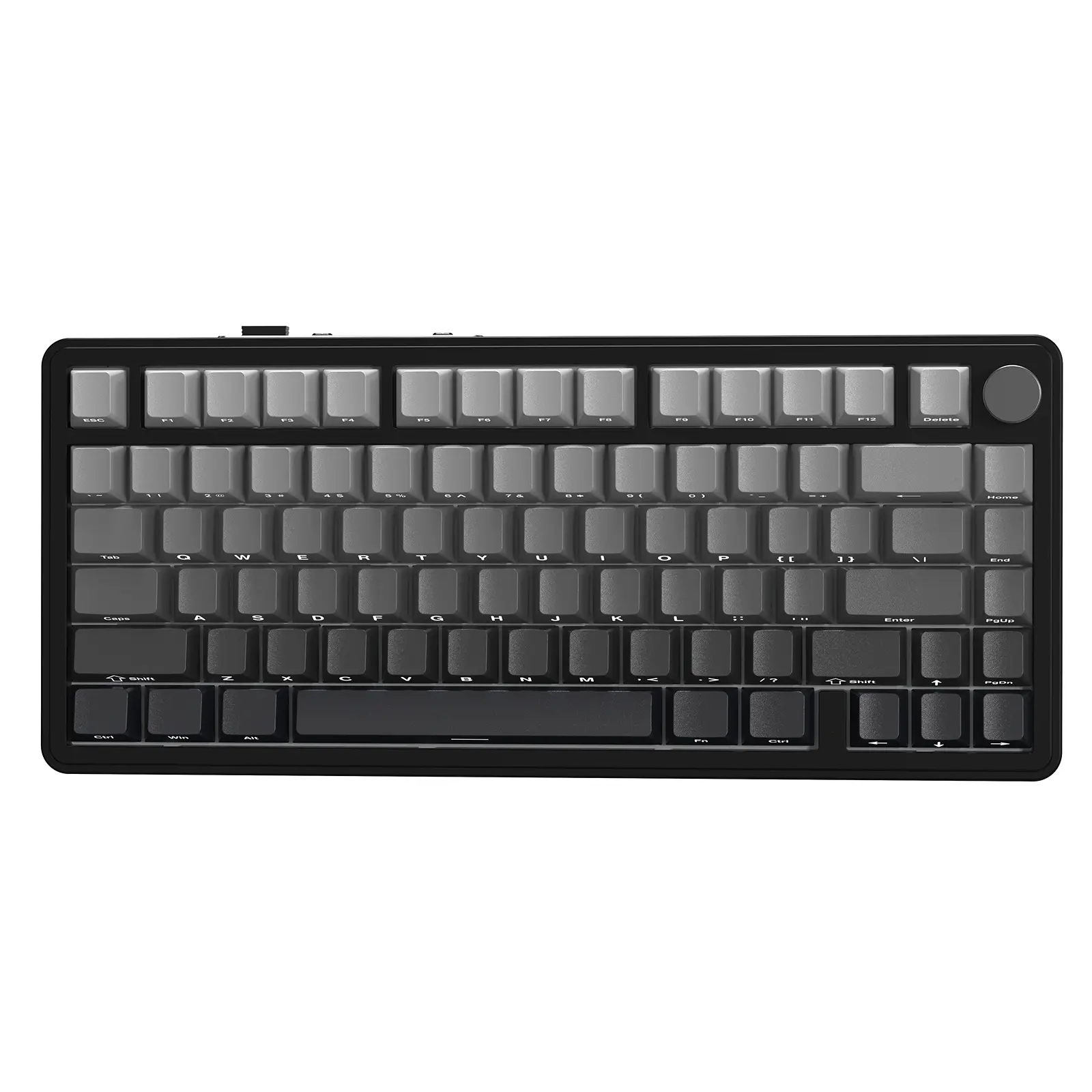 Attack Shark X85 Wireless Mechanical Gaming Keyboard TKL 82 Keys Bluetooth 5.0/2.4GHz/USB-C Hot Swappable Custom Keyboard,Gasket Structure,Knob,RGB Backlit for PC/Mac/PS4/Xbox