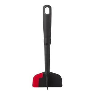 Silicone Meat Masher & Chopper, Heat-Resistant Kitchen Utensil for Ground Beef Crushing, Black, Utensils
