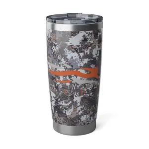 Sitka Waterfowl Gear Camo Tumbler, Camouflage 20 oz Travel Cup , Hold Cup