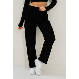 SLOAN DENIM Cargo Women's Cargopants High Waisted Jean Spandex Bottom Womenswear