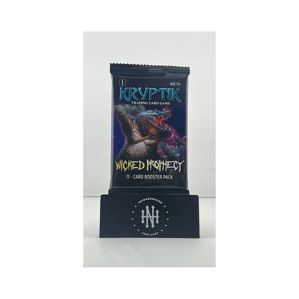 kryptik booster box Kryptik Genesis Kickstarter Booster Box main image 0