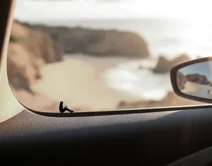 Reading Girl Sitting up decal, easter egg decal,  bookish decal, for cars, trucks, water bottles, laptops, durable, high quality adhesive vinyl