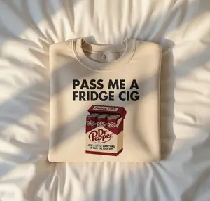 Dr Pepper Fridge Cigs Sweatshirt/Hoodie, Funny Dr Pepper Shirt, Gift for Dr Pepper Lover