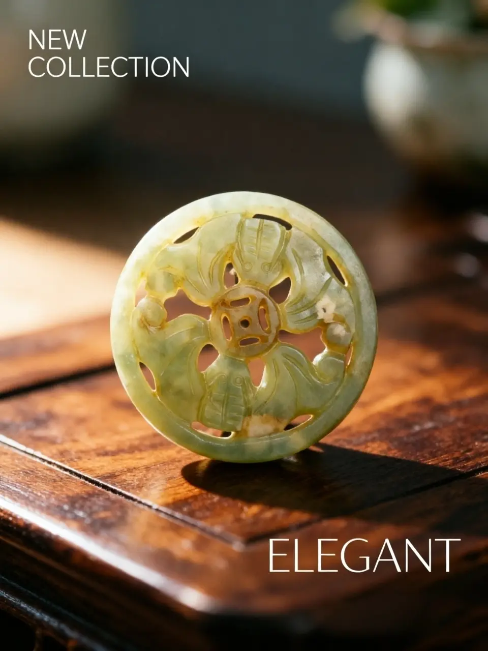 Lior(17216)gc.Carved Jade Disc