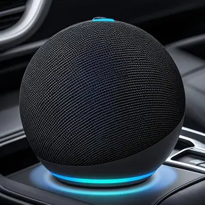 newest model, Alexa speaker with premium sound, Ideal for large bedrooms, living rooms and kitchens, Black
