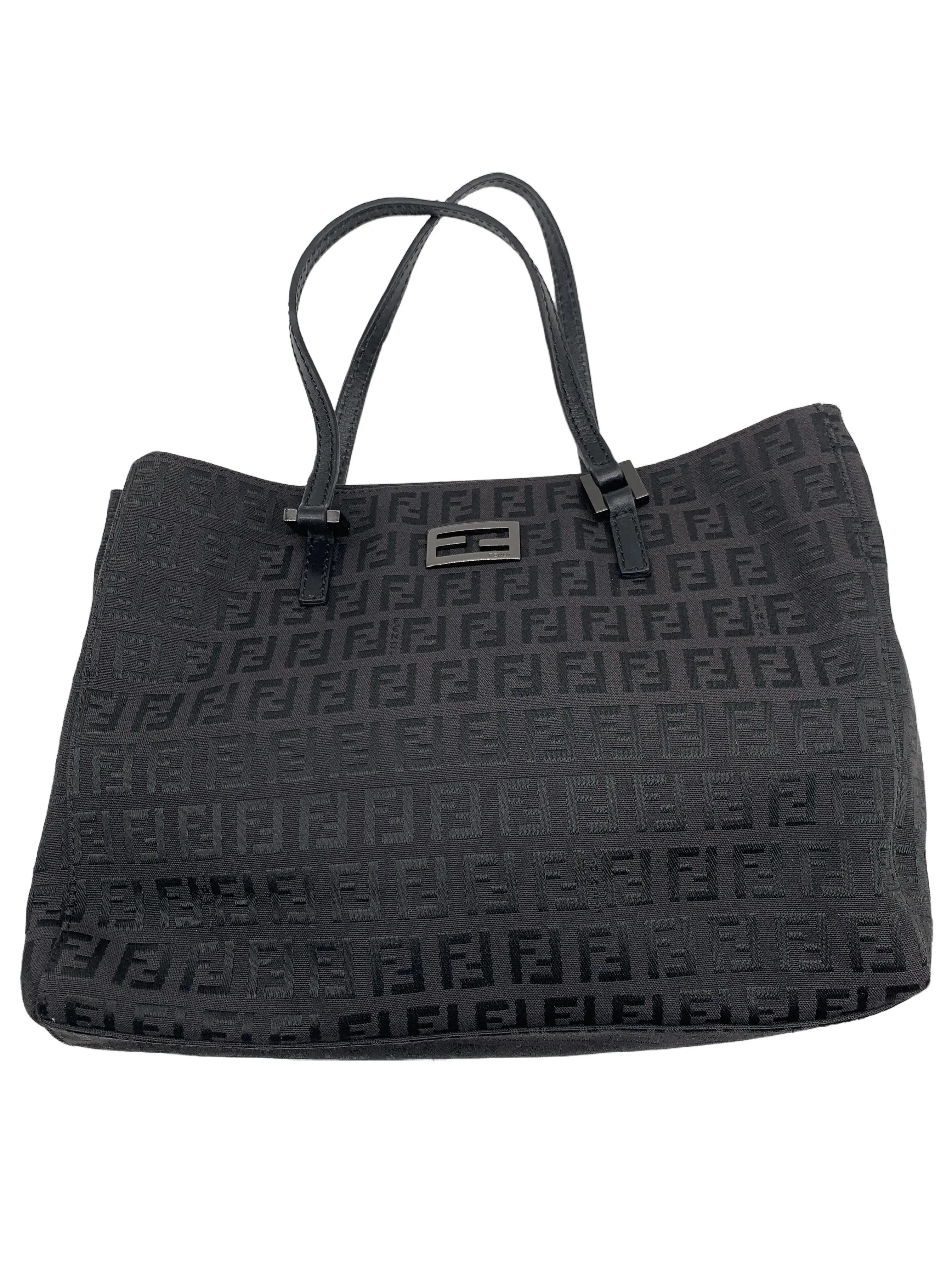 Pre-owned FENDI Monogram Handbag/WJ06129514/9514