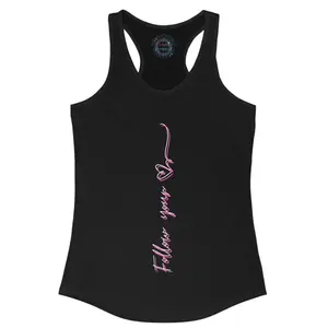Follow Your Heart Simple Racerback Tank