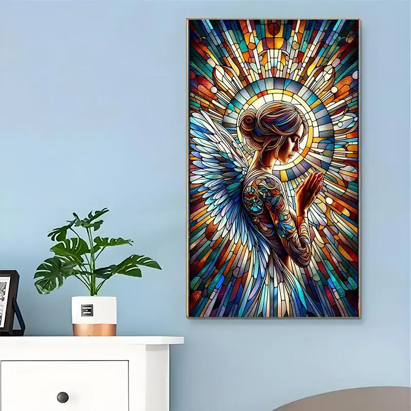 Sun Goddess Pattern DIY Diamond Arts Colorful Painting Kit without Frame, DIY 5D Diamond Arts Colorful Painting Kit, Wall Art Decor for Home Bedroom, Handcraft