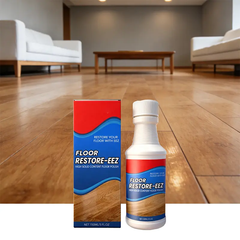 Household Floor Care Polish - Home Supplies, Polyethylene Floor Cleaner with Anti-Scratch, Shine-Restoring, Wear-Reducing, Gentle Conditioning, Dust Cloth Compatible Easy Maintenance Home Care Supply