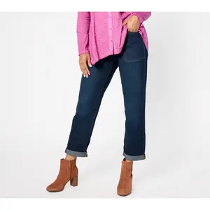 LOGO by Lori Goldstein Tall Boyfriend Jean