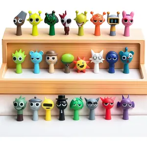 Sprunki Figures 24PCS - Colorful Mystery Animal Action Figurines Set for Kids, Perfect for Christmas Birthday Party Favors, Classroom Rewards, Collectible Toys