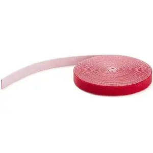 Startech HKLP100RD 100 ft. Hook & Loop Roll - Red - Cable Management