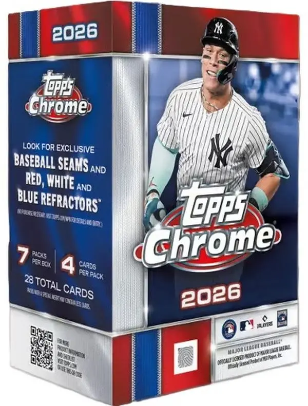 2026 Topps Chrome Baseball Value Box 2026 Topps Chrome Baseball Value Box