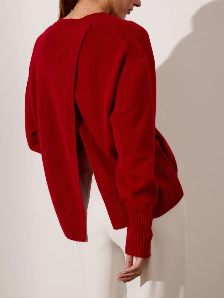 The Onda Crewneck Cashmere Sweater