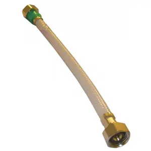 212 MAIN 0.5 in. IPS x 9 in. Plastic Supply Flex Hose Connector, Flexible Water Hose for Sink Connections
