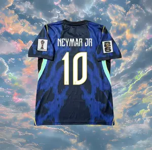 2026 Brazil away Blue #10 Neymar Short SleeveJersey