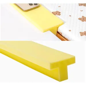 T-Bed Gap Filling for 1.2", 78.7" Long Mattress Wedge, Cuttable Foam Headboard Filler for Seams and Bed Cracks, Yellow