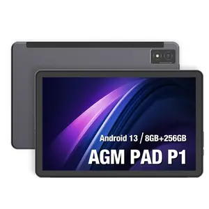 Kids gift AGM 2026 model 10.3-inch Android 13 tablet with 8GB + 256GB storage, water-resistant and shock-proof, 7000mAh large-capacity battery, 2K resolution display - Family gift