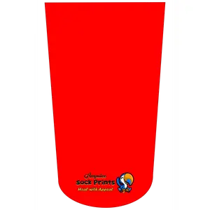 Amputee Sock "red", Prosthetic Limb Sock, 3ply Stump Sock