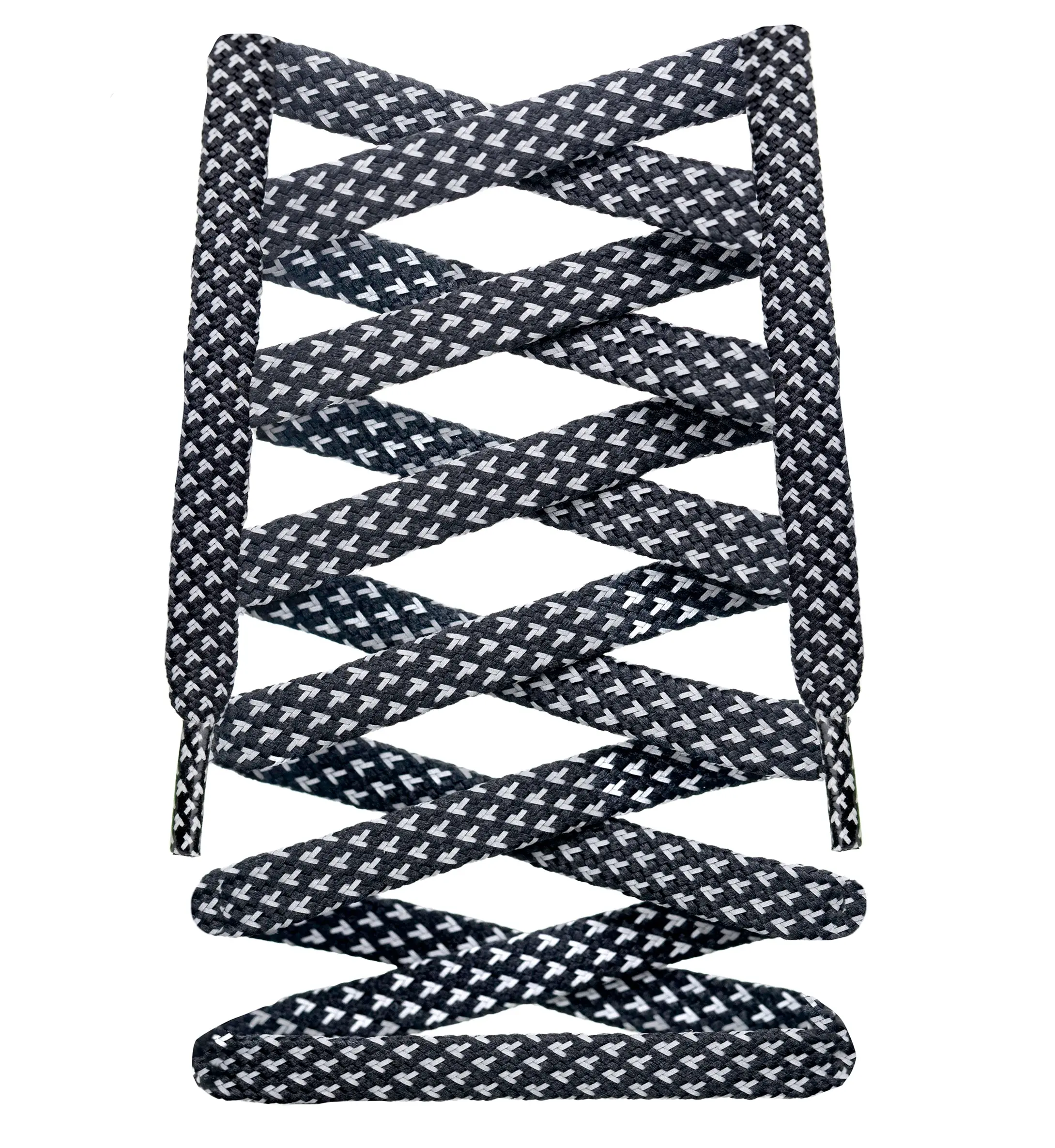 Flat Tri Reflective Shoelaces