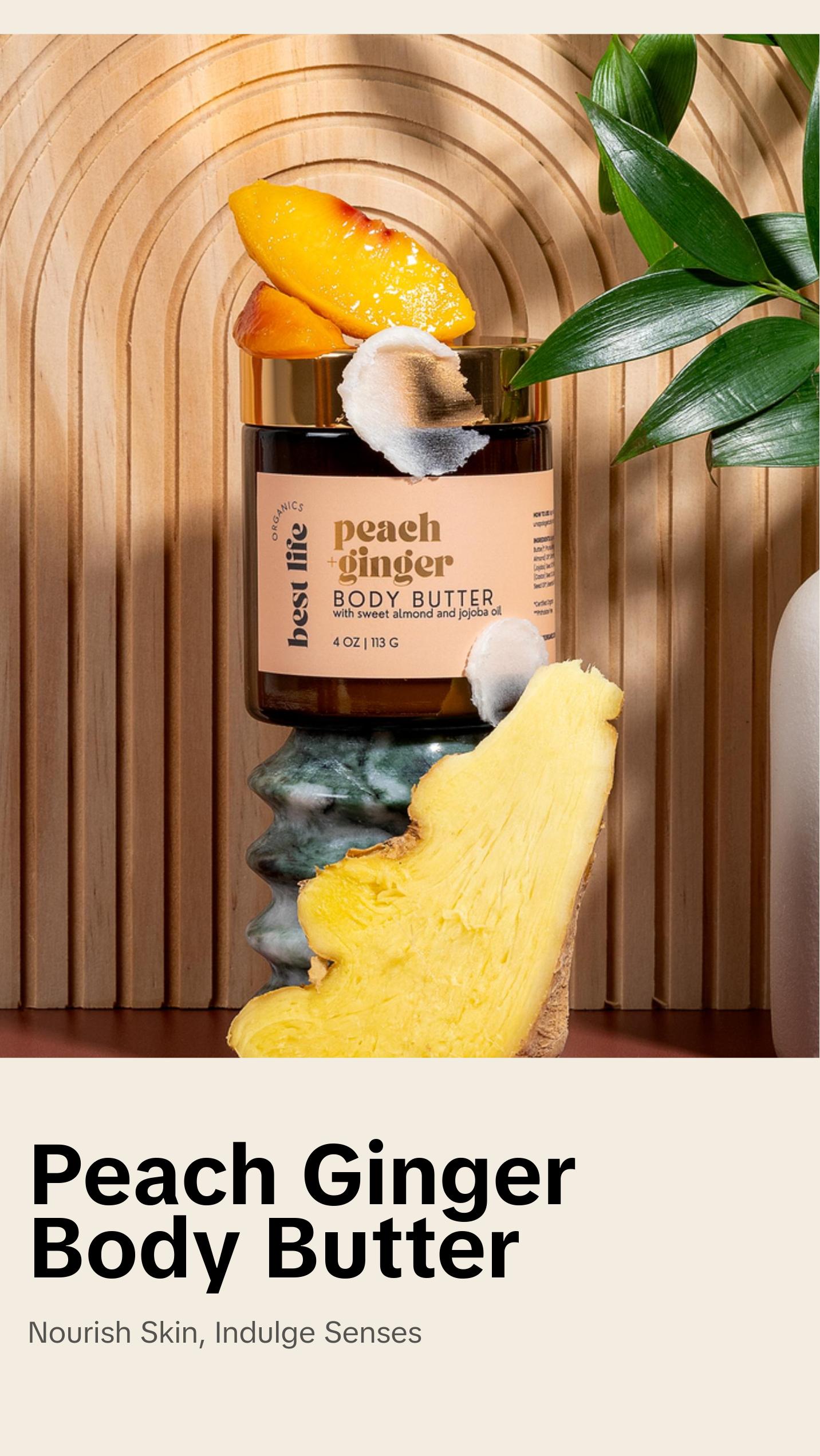 Peach + Ginger Body Butter